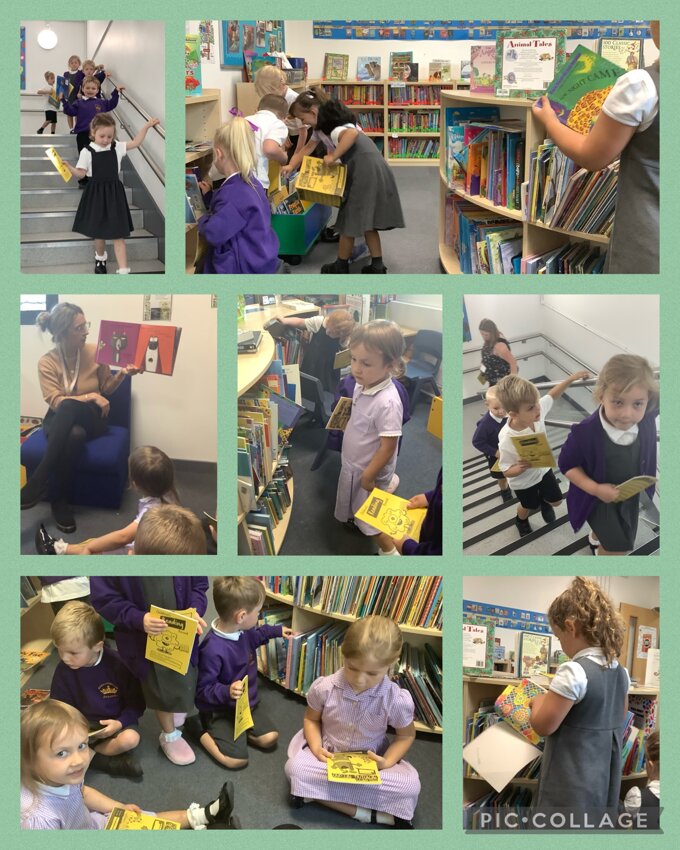 Image of Library visit 